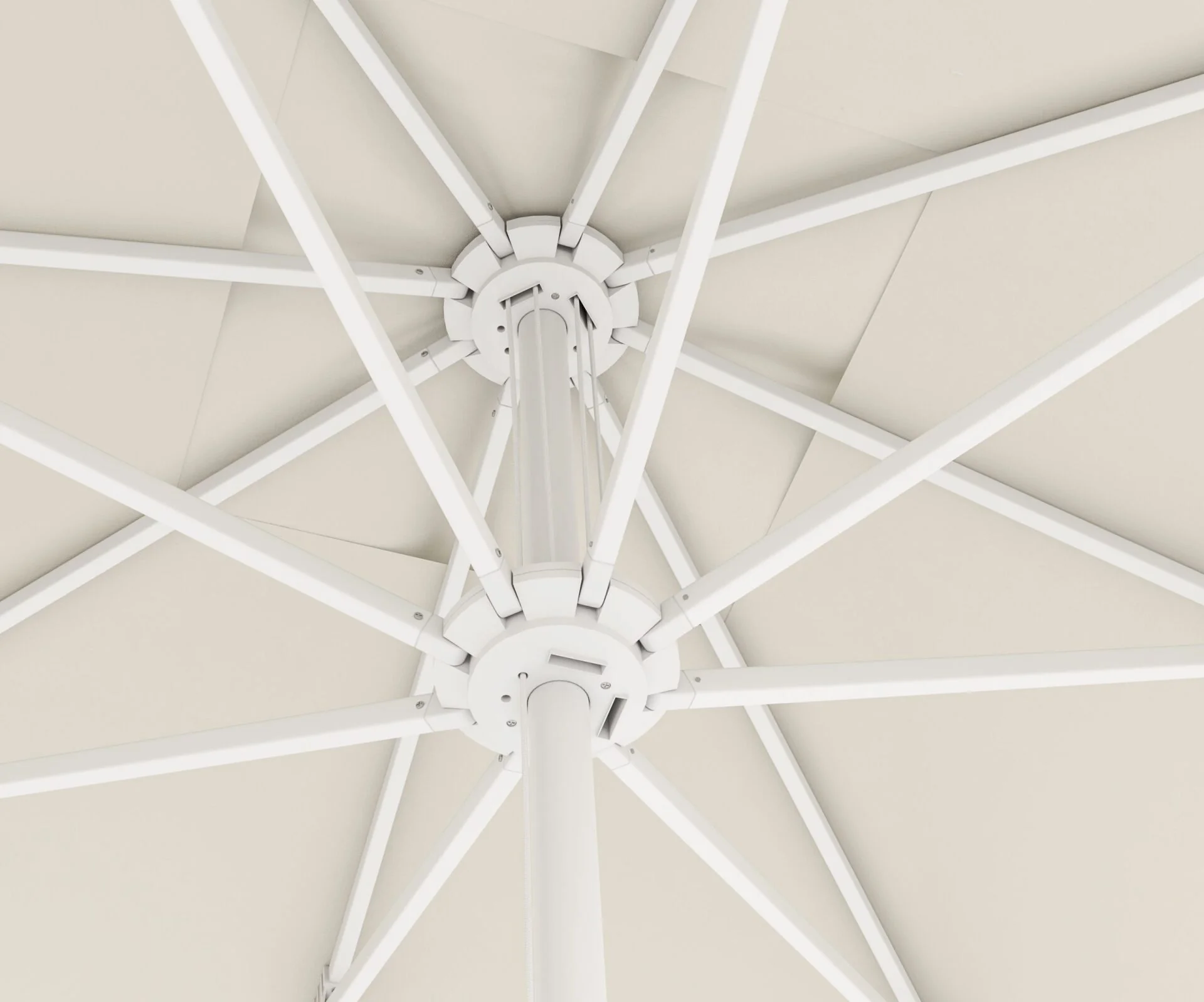 Byokuyan Pulley 3x3 Bahçe Teras Plaj Şemsiyesi 4